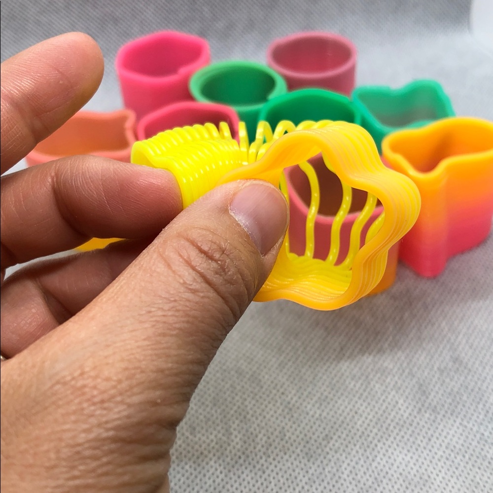 Colorful Kids Stackable Spring Toys - Multicolor - Picture 2 of 3